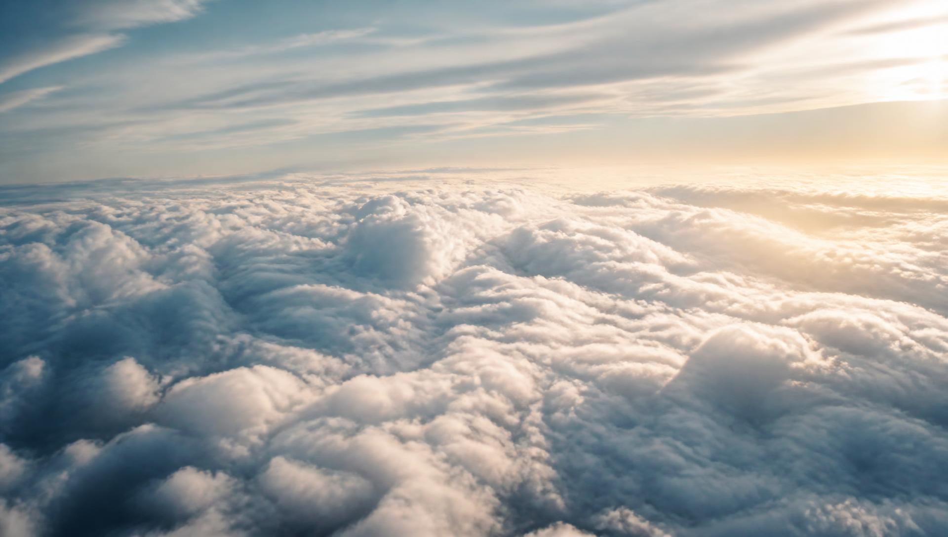 High-altitude cloud layer